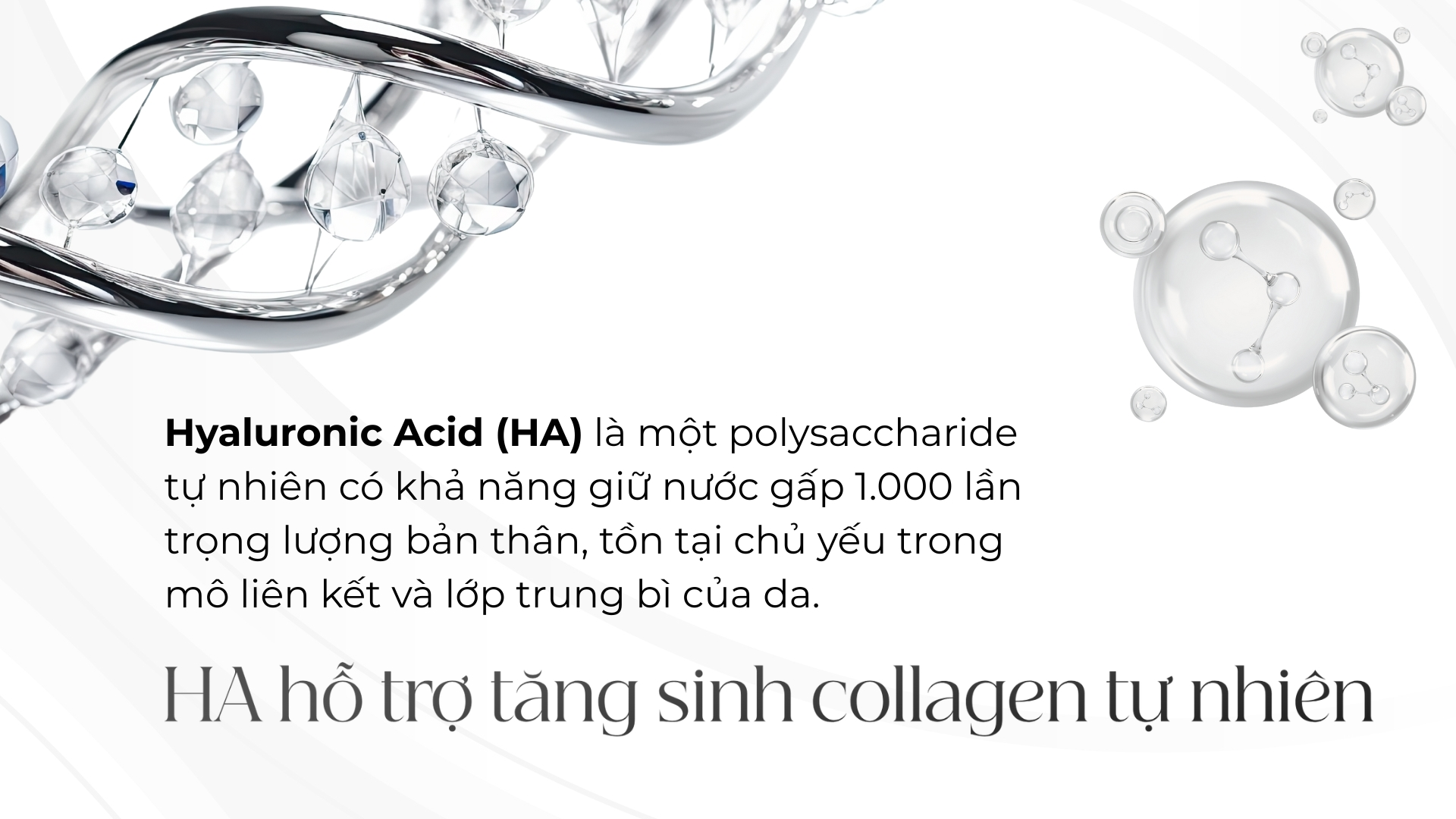 HA hỗ trợ tăng sinh collagen tự nhiên – Bí quyết trẻ hóa da từ Dermé-V của Dermélab
