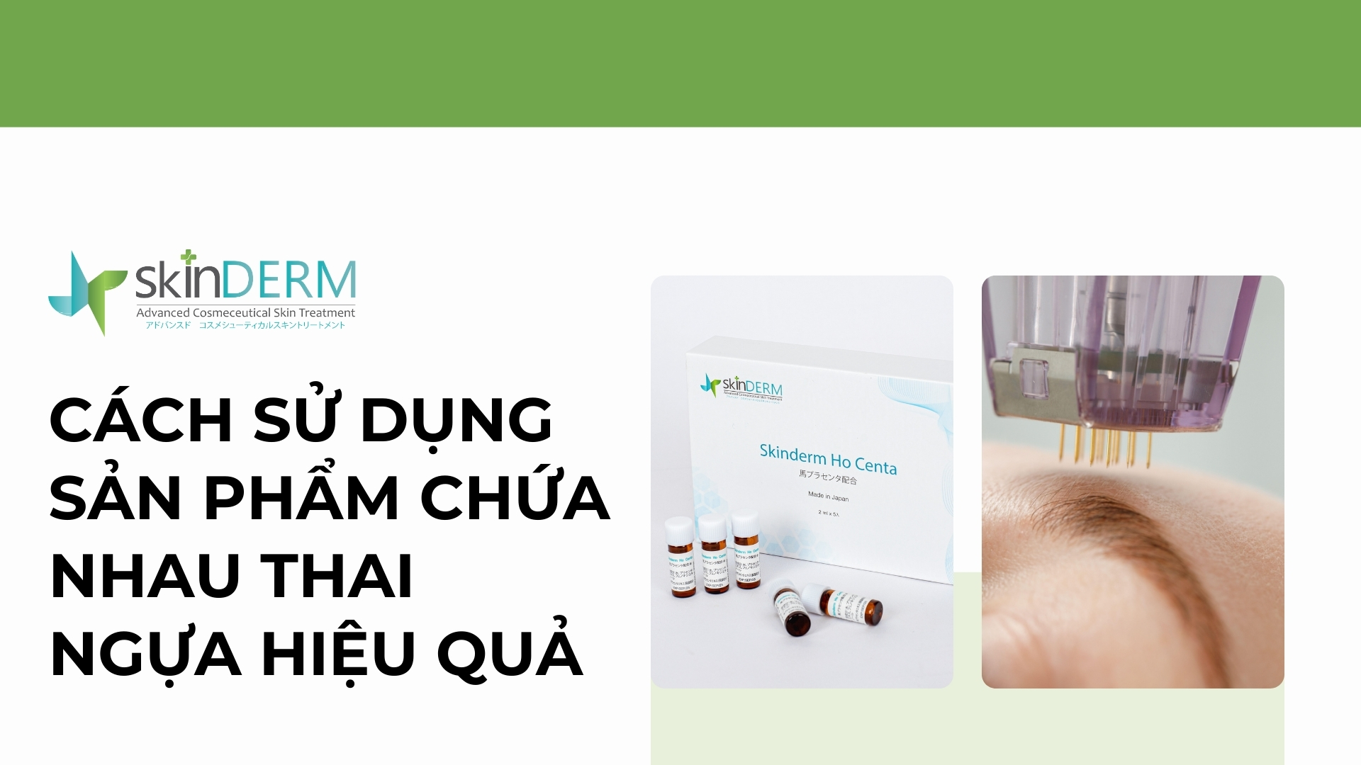 CÁCH SỬ DỤNG SẢN PHẨM CHỨA NHAU THAI NGỰA HIỆU QUẢ